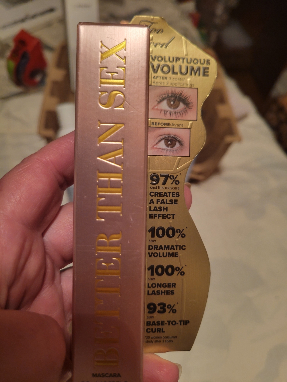 Hourglass Mascara - Pink & Gold Packaging